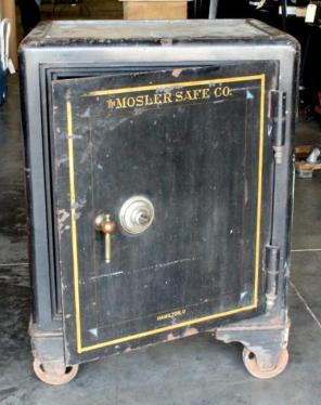 how to open an antique mosler safe